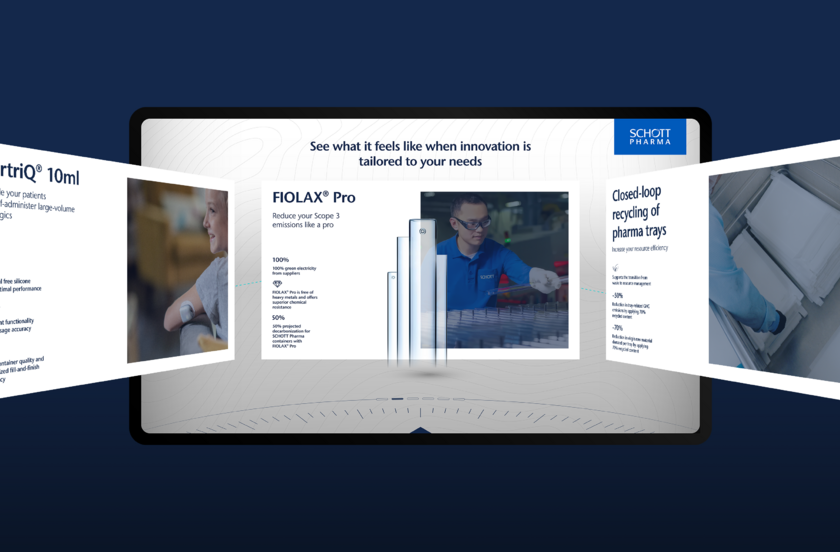 Compass-Guided Simplicity: Schott’s Tablet App for CPhI